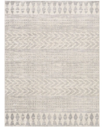 Abbie & Allie Rugs Roma Rom-2329 6'7" X 9' Area Rug In Gray