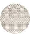 Abbie & Allie Rugs Chester Che-2319 5'3" Round Area Rug In Gray