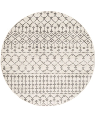 Abbie & Allie Rugs Chester Che-2319 5'3" Round Area Rug In Gray