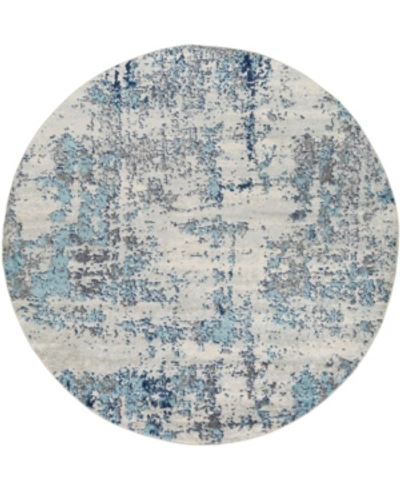 Abbie & Allie Rugs Sunderland Sun-2300 7'10" Round Area Rug In Navy