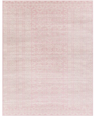 Abbie & Allie Rugs Ustad Ust-2308 7'10" X 10'2" Area Rug In Pink