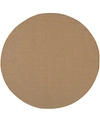 Jhb Design Karavia 2067x Sand 7'10" Round Rug In Sand