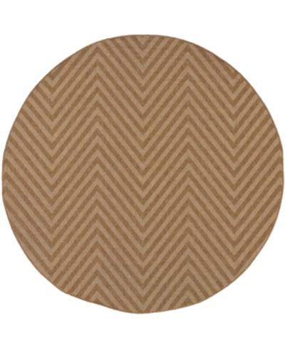 Jhb Design Karavia 1330x Tan 7'10" Round Rug