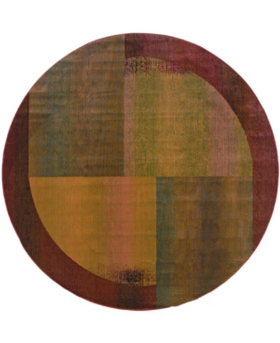 Jhb Design Kismet Kis010 8' Round Rug In Green