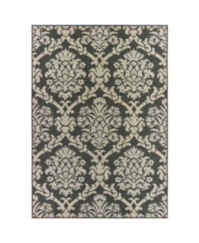 Jhb Design Scope Sco09 Gray 7'10" X 10' Outdoor Area Rug