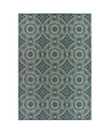 Jhb Design Latitude 609 Blue 7'10" X 10' Outdoor Area Rug In Blue