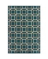 Jhb Design Latitude 806b3 Blue 7'10" X 10' Outdoor Area Rug In Blue