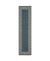 Jhb Design Latitude 1503b Blue 1'10" X 7'6" Runner Rug In Blue