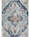 Abbie & Allie Rugs Floransa Fsa-2300 6'7" X 9' Area Rug In Blue