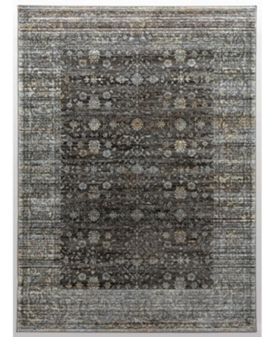 Km Home Silvano Sil-01 Brown 5'3" X 7'3" Area Rug