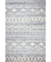 Bb Rugs Natural Wool M133 Ivory And Blue 5' X 7'6" Area Rug In Ivory2