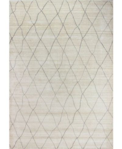 Bb Rugs Land T142 Ivory 7'9" X 9'9" Area Rug