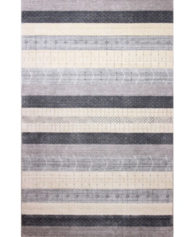 Bb Rugs Land I167 7'9" X 9'9" Area Rug In Ivory