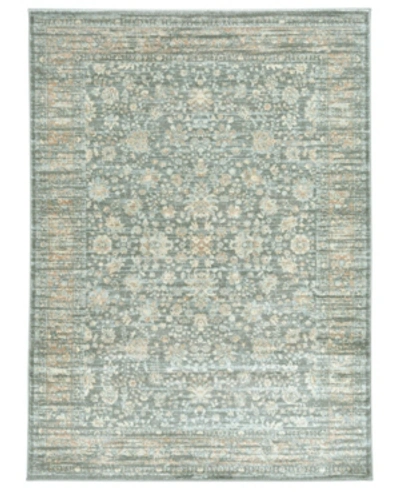 Km Home Silvano Sil-02 Green 5'3" X 7'3" Area Rug