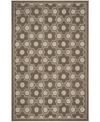 MARTHA STEWART COLLECTION PUZZLE MSR2327A BROWN 8'6" X 11'6" AREA RUG