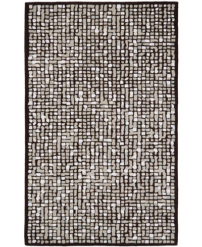 Martha Stewart Collection Mosaic Msr3623d Purple 5' X 8' Area Rug