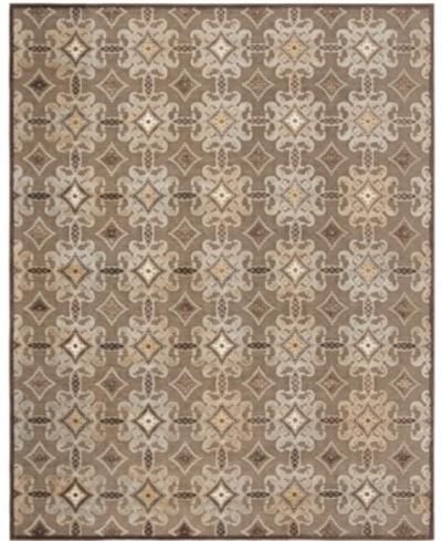 Martha Stewart Collection Msr74303 Brown 5'1" X 7'6" Area Rug