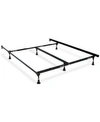 Hollywood Bed Hollywood Premium Lev-r-lock Bed Frame With Glide, Quick Ship In Silver