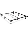 Hollywood Bed Frame With Glide, Quick Ship In Silver