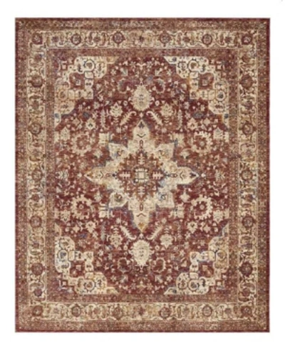 Km Home Taza Heriz Taz02 Red 11'6" X 14'9" Area Rug