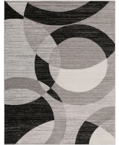 Abbie & Allie Rugs Tiva Tiv-2324 Charcoal 7'10" X 10' Area Rug In Gray