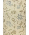 Shop Bb Rugs Closeout! Bashian Taron Val-02 Ivory 3'6" X 5'6" Area Rug