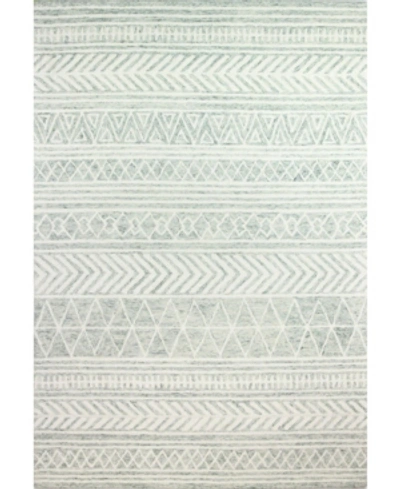 Bb Rugs Taron Val-08 Green 7'6" X 9'6" Area Rug