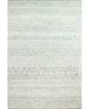 Bb Rugs Taron Val-08 Green 5' X 7'6" Area Rug In Green