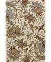 Bb Rugs Taron Val-01 Ivory 5' X 7'6" Area Rug In Ivory