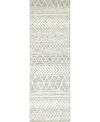 Bb Rugs Taron Val-08 Beige 2'6" X 8' Runner Rug In Beige