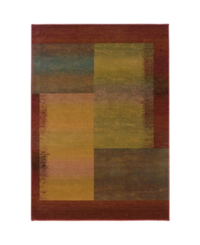 Jhb Design Kismet Kis010 6'7" X 9'1" Area Rug In Green