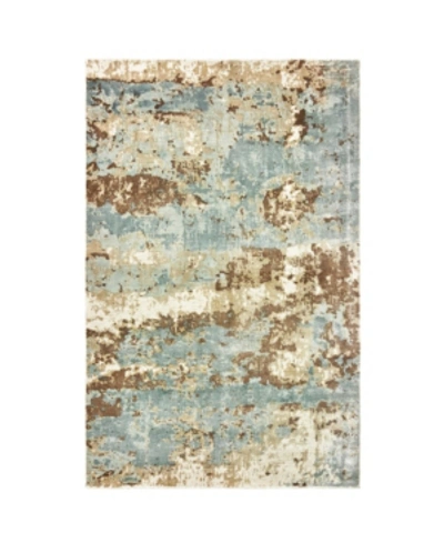 Jhb Design Creation Cre01 Blue 8' X 10' Area Rug