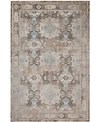 SUNBRELLA CLOSEOUT! SUNBRELLA CLASSIC SC-01 CHARCOAL 4' X 6' AREA RUG