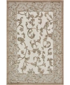 BRIDGEPORT HOME PASHIO PAS4 BEIGE/GRAY 6' X 9' AREA RUG