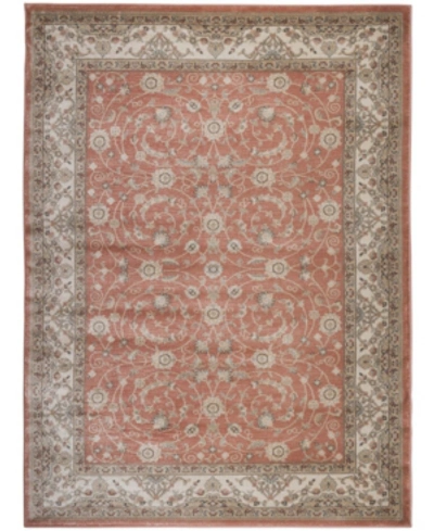 Km Home Closeout!  3810/0020/terracotta Gerola Red 3'3" X 4'11" Area Rug