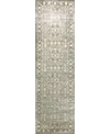 Km Home Closeout!  3564/0053/green Cantu Green 2'2" X 7'7" Runner Rug In Green