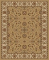 KM HOME CLOSEOUT! KM HOME 1592/1072/BEIGE PESARO BEIGE 7'9" X 11' AREA RUG