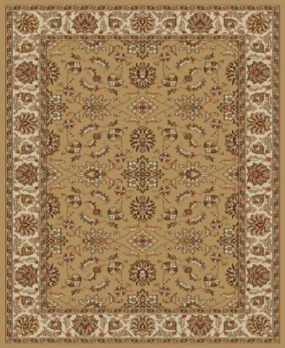 Km Home Closeout!  1592/1072/beige Pesaro Beige 7'9" X 11' Area Rug