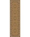 Km Home Closeout!  1592/1074/beige Pesaro Beige 2'2" X 7'7" Runner Rug In Beige