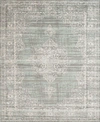 Km Home Closeout!  3563/0051/green Cantu Green 5'3" X 7'3" Area Rug In Green