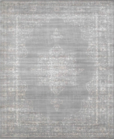 Km Home Closeout!  3563/0032/gray Cantu Gray 7'10" X 10'6" Area Rug