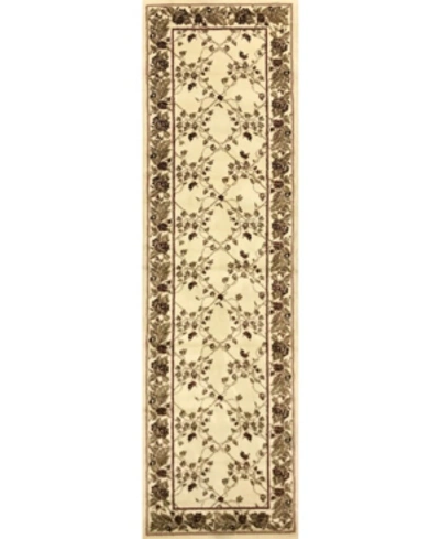 Km Home Closeout!  1590/2005/ivory Pesaro Ivory 2'2" X 7'7" Runner Rug