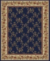 Km Home Closeout!  1590/4001/navy Pesaro Blue 3'3" X 4'11" Area Rug In Blue