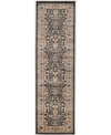 Km Home Closeout!  3812/1013/brown Gerola Brown 2'2" X 7'7" Runner Rug In Brown
