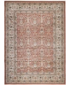 KM HOME CLOSEOUT! KM HOME 3812/1031/TERRACOTTA GEROLA RED 5'3" X 7'3" AREA RUG