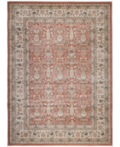 Km Home Closeout!  3812/1031/terracotta Gerola Red 5'3" X 7'3" Area Rug