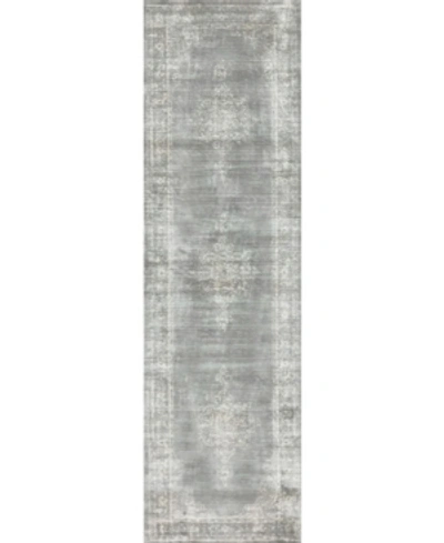 Km Home Closeout!  3563/0033/gray Cantu Gray 2'2" X 7'7" Runner Rug