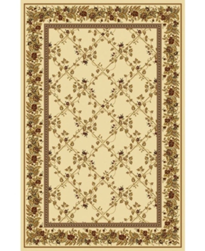 Km Home Closeout!  1427/1711/ivory Navelli Ivory 5'5" X 8'3" Area Rug