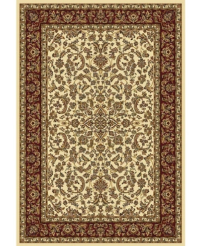 Km Home Closeout!  1318/1511/ivory Navelli Ivory/ Cream 5'5" X 8'3" Area Rug