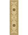 Km Home Closeout!  1419/1314/ivory Navelli Ivory 2'2" X 8' Runner Rug In Ivory